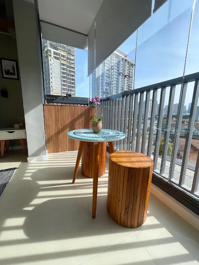 Apartament Studio Verona- Proximo Berrini,Metro Brooklin São Paulo